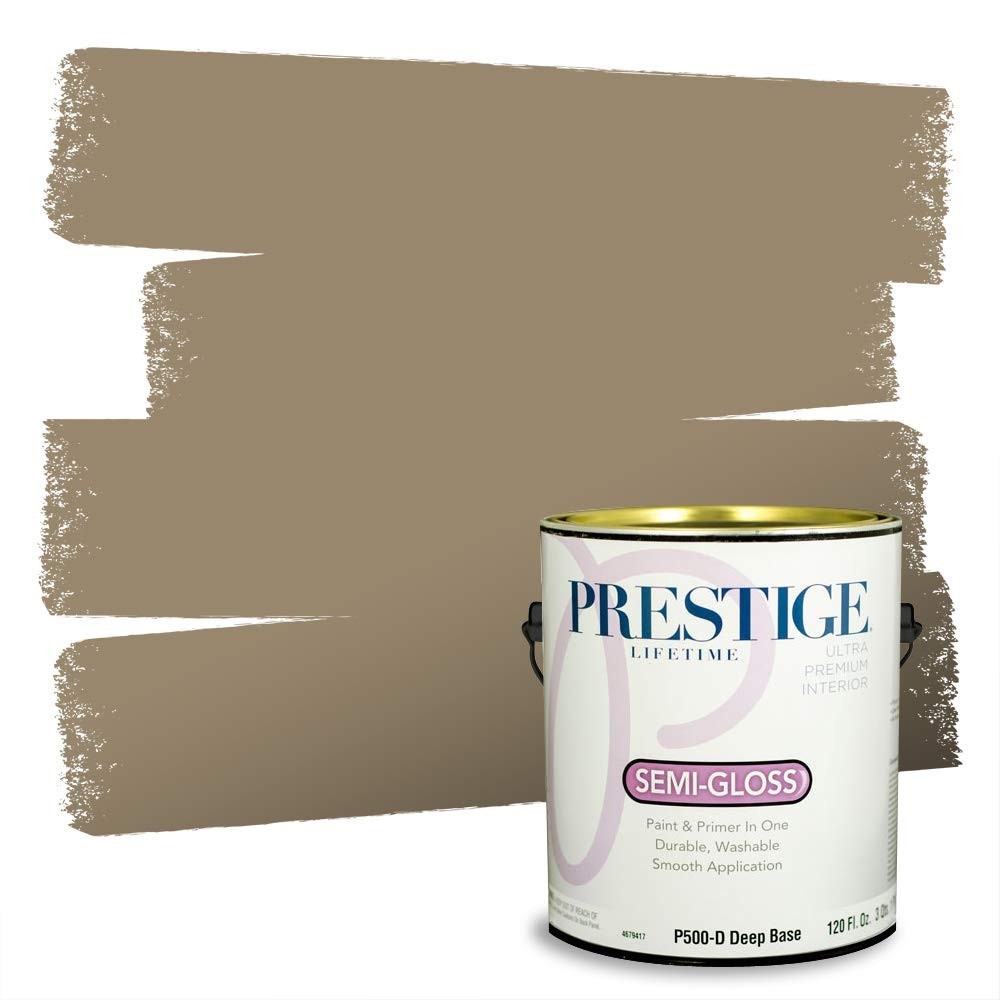 Interior Paint & Primer in One, Semi-Gloss Finish, 1 Gallon, Easy Application