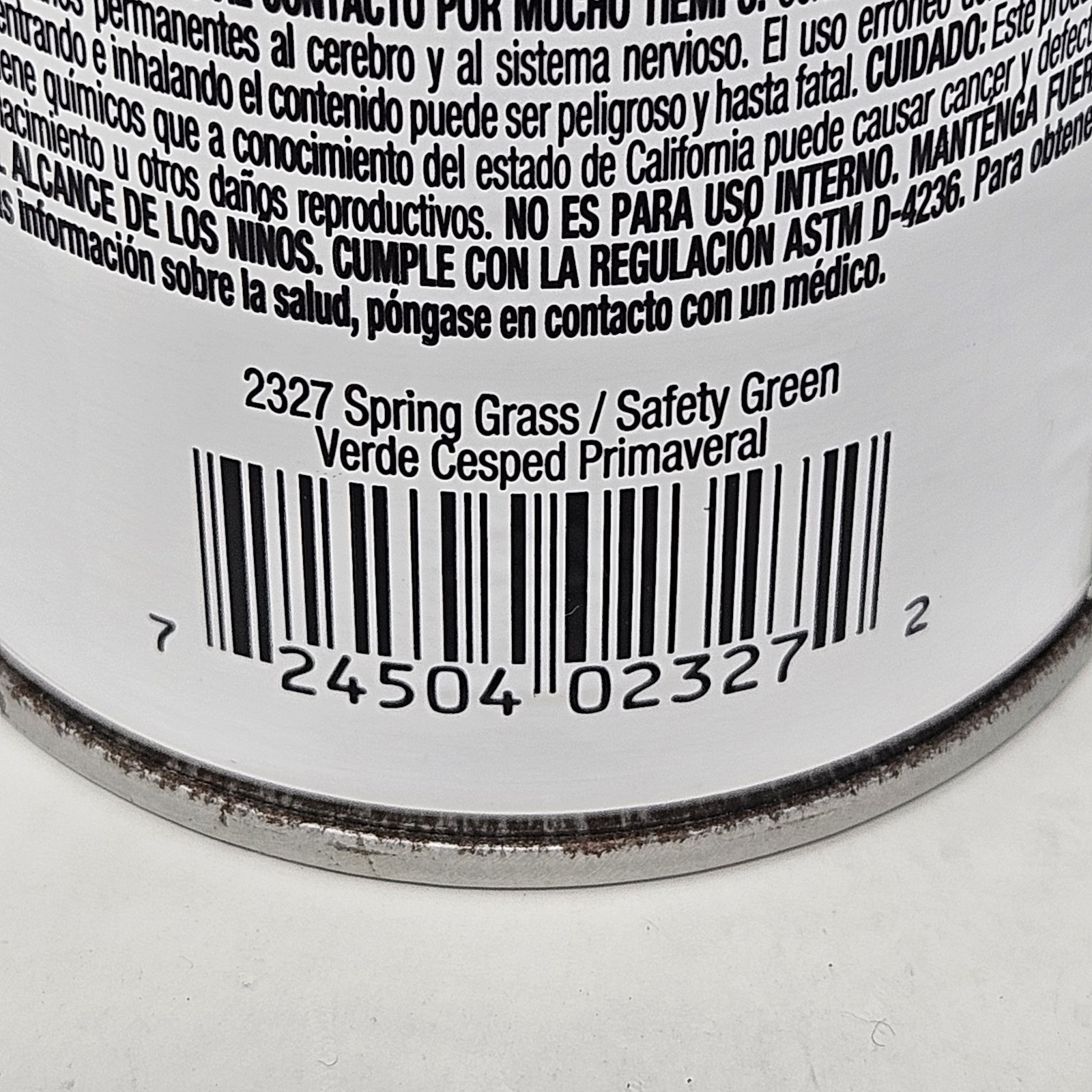 Krylon Gloss Spring Grass / Safety Green Fusion for Plastic Spray Paint 12 oz