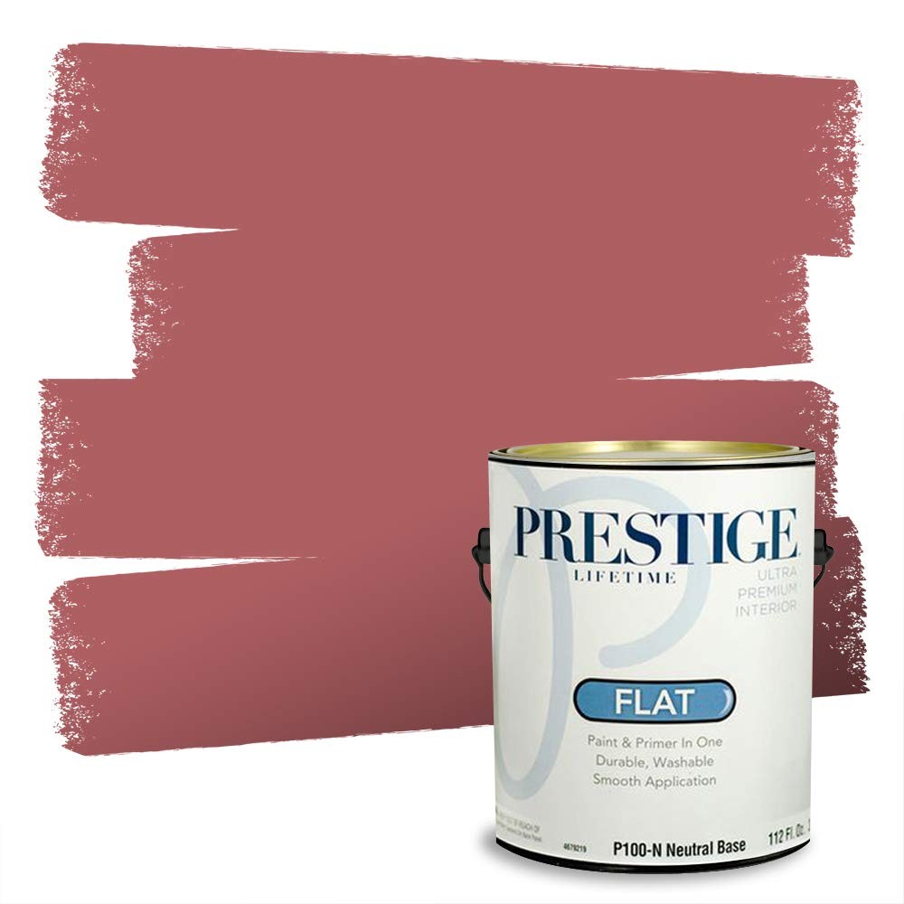 Prestige Interior Paint And Premiumr In One Red Pepper Flat 1 Gallon