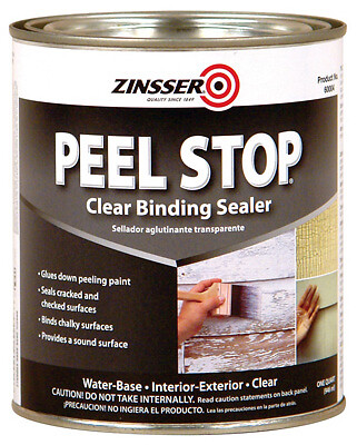 Zinsser 60004 Peel Stop Clear Binding Primer, 1-Qt. – Quantity 1