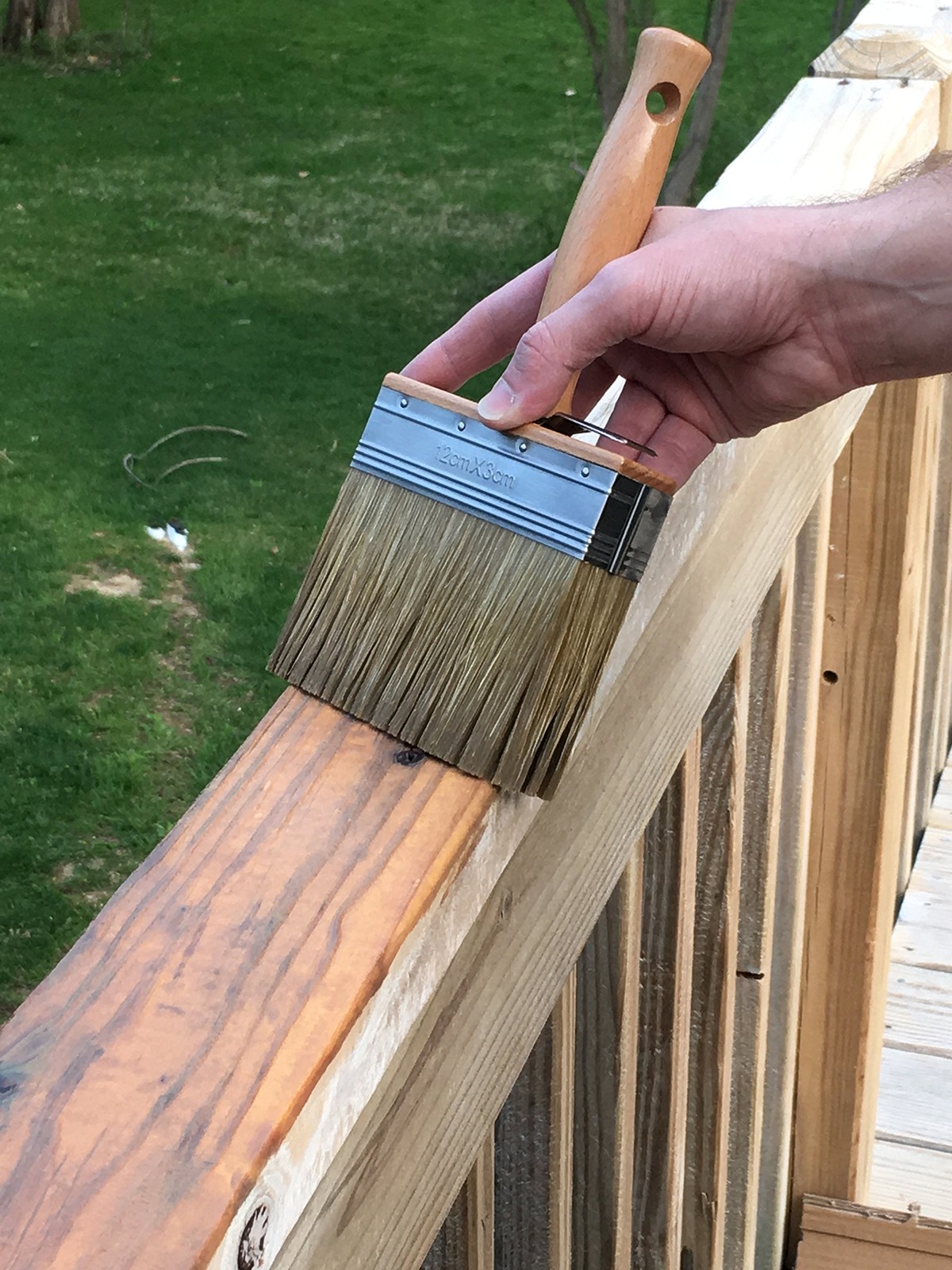 SaverSystems #1 Deck Premium Semi-Transparent Outdoor Wood 1 Gallon, Natural