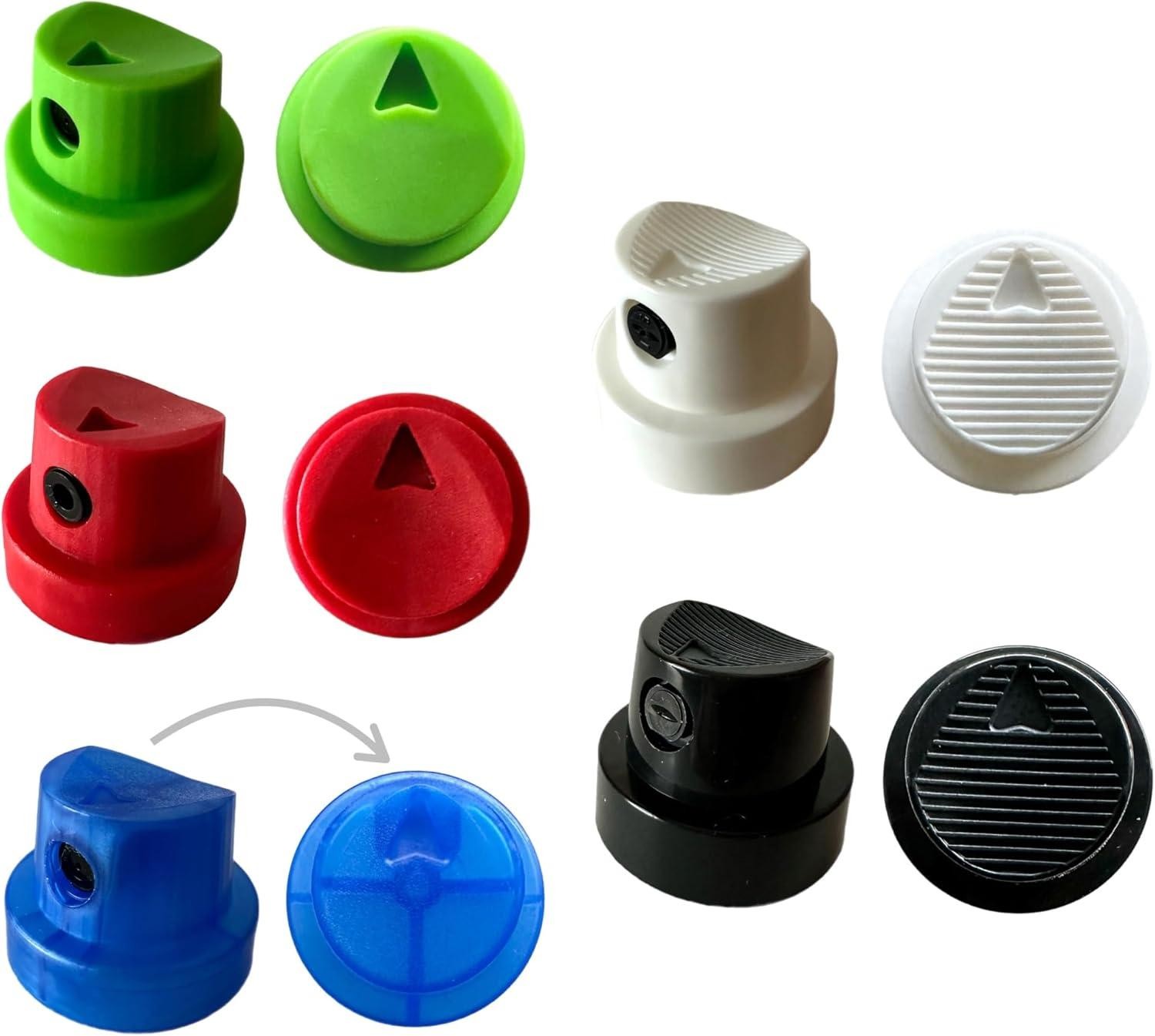 Replacement Female Spray Paint Caps Variety Pack Aerosol Spray Can Cap Tips Nozz
