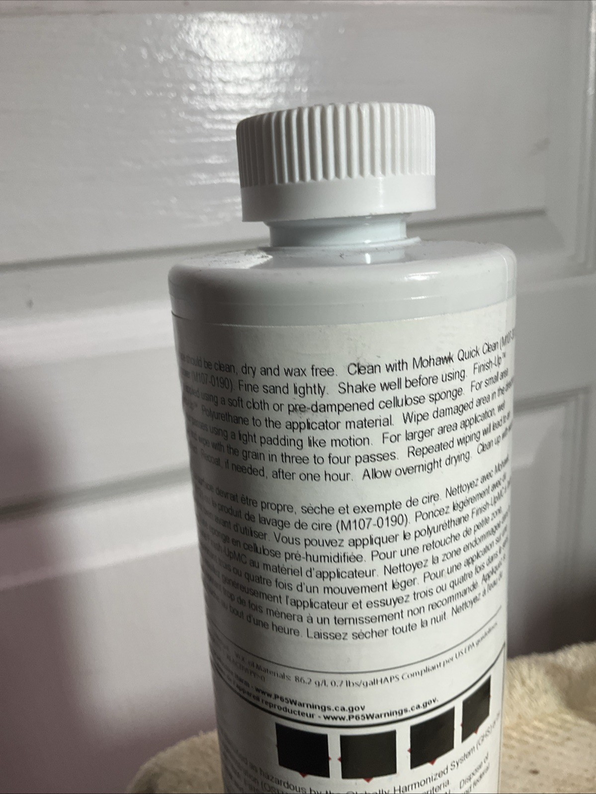 Mohawk Finishing Products Polyurethane Finish Up Satin 16oz M603-4205