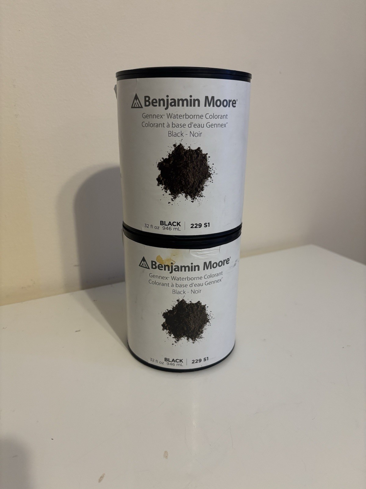 BENJAMIN MOORE Gennex Waterborne Colourant Black Noir 64oz