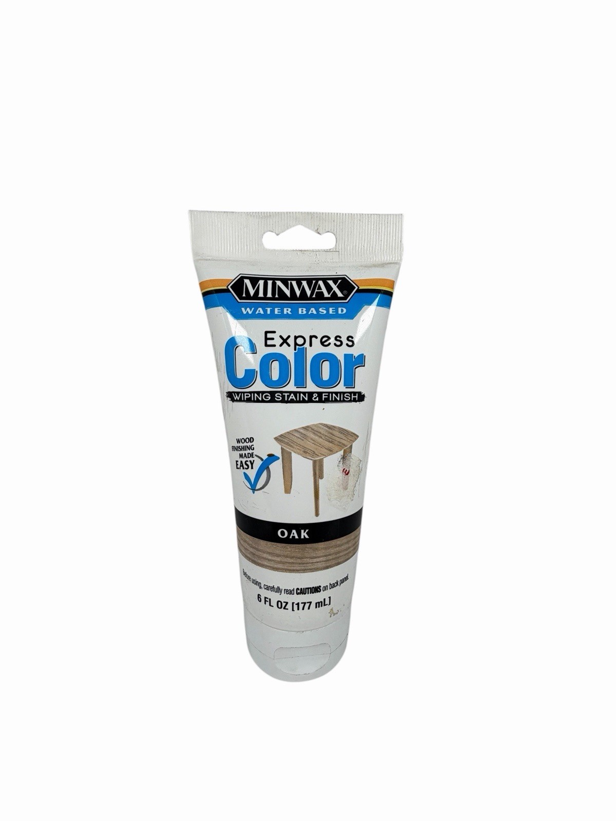 Minwax Express OAK Color Water Based Wiping Stain & Finish for Wood 6 Fl Oz New