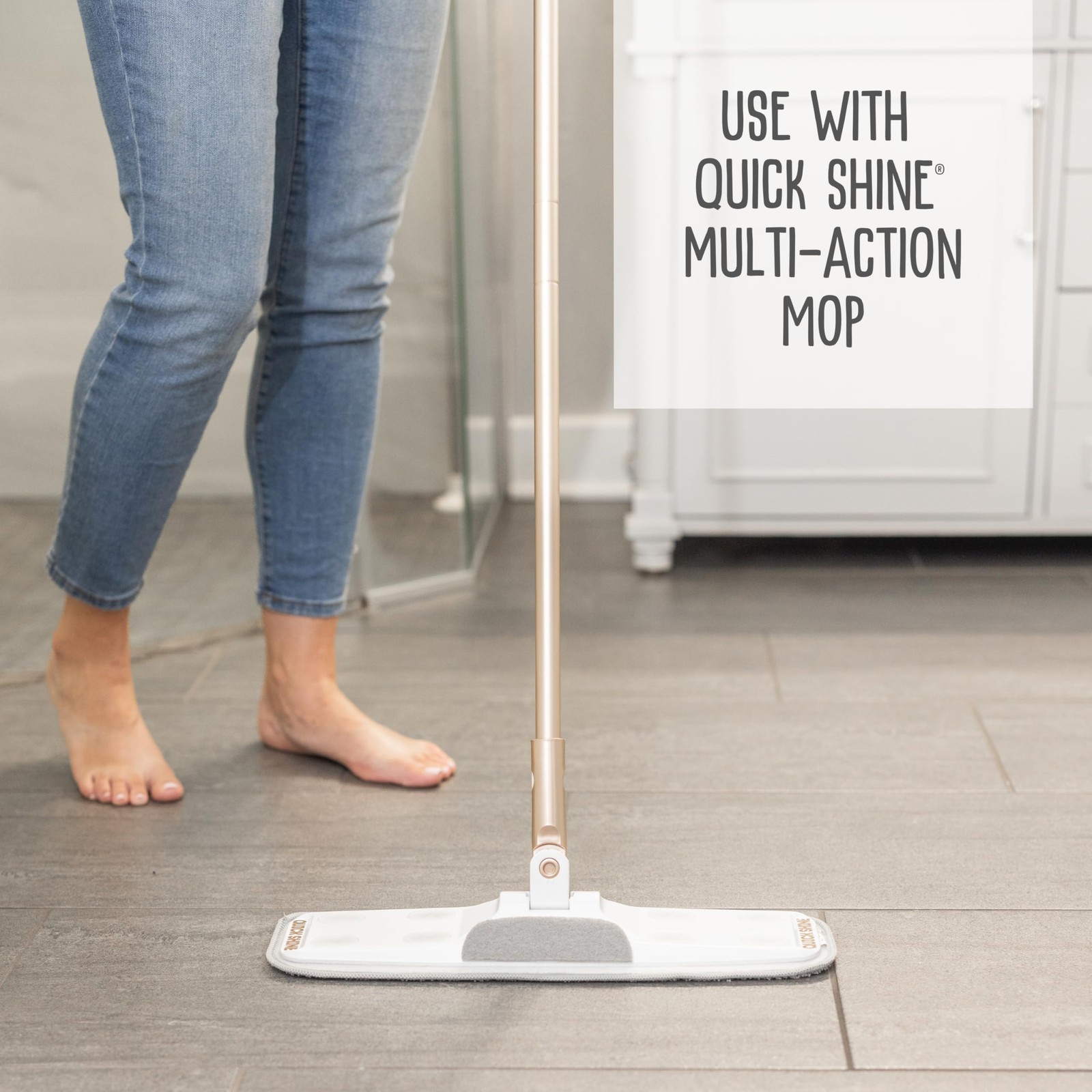 Quick Shine Pure Floor Wax 27oz | A Buffable, Waterproof 27 Fl Oz (Pack of 1)