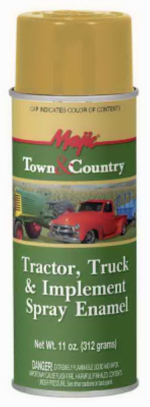 Town & Country 8-20964-8 Majic Tractor Truck & Implement Yellow Spray Paint