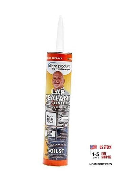 Dicor 501LST-1 HAPS-Free Lap Sealant for Horizontal Surfaces Self-Leveling Tan