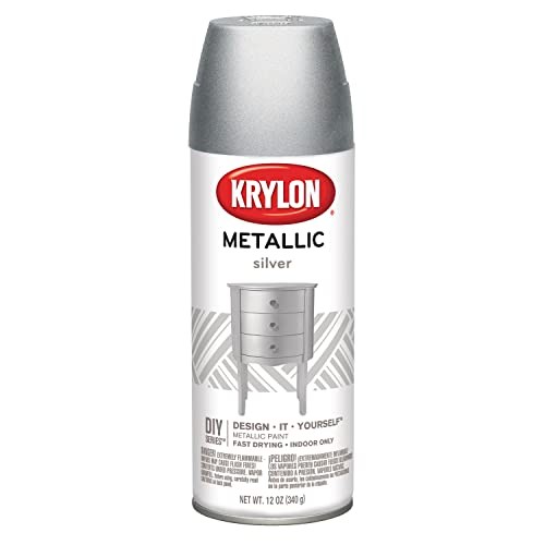 Krylon K01406 Brilliant Aerosol, 11-Ounce, Silver Assorted Sizes , Colors