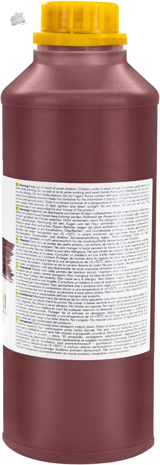 Black Ebony Wood Impregnating Bite Water Paint Indoor Outdoor 1L