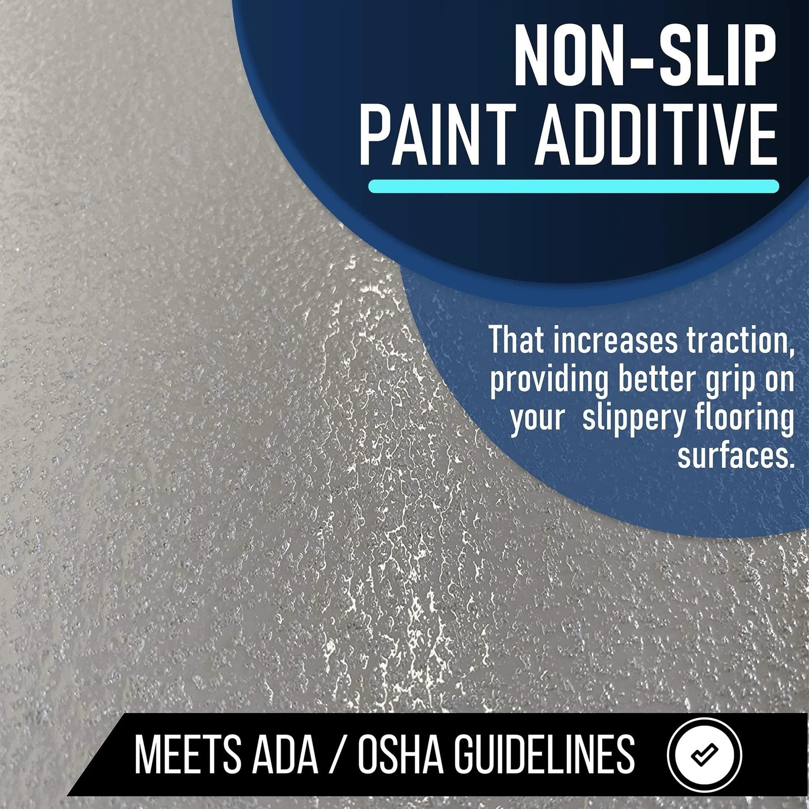 Non-Slip Paint Additive for Color Epoxy, Urethane, & Acrylic Paint – Extra Gr…