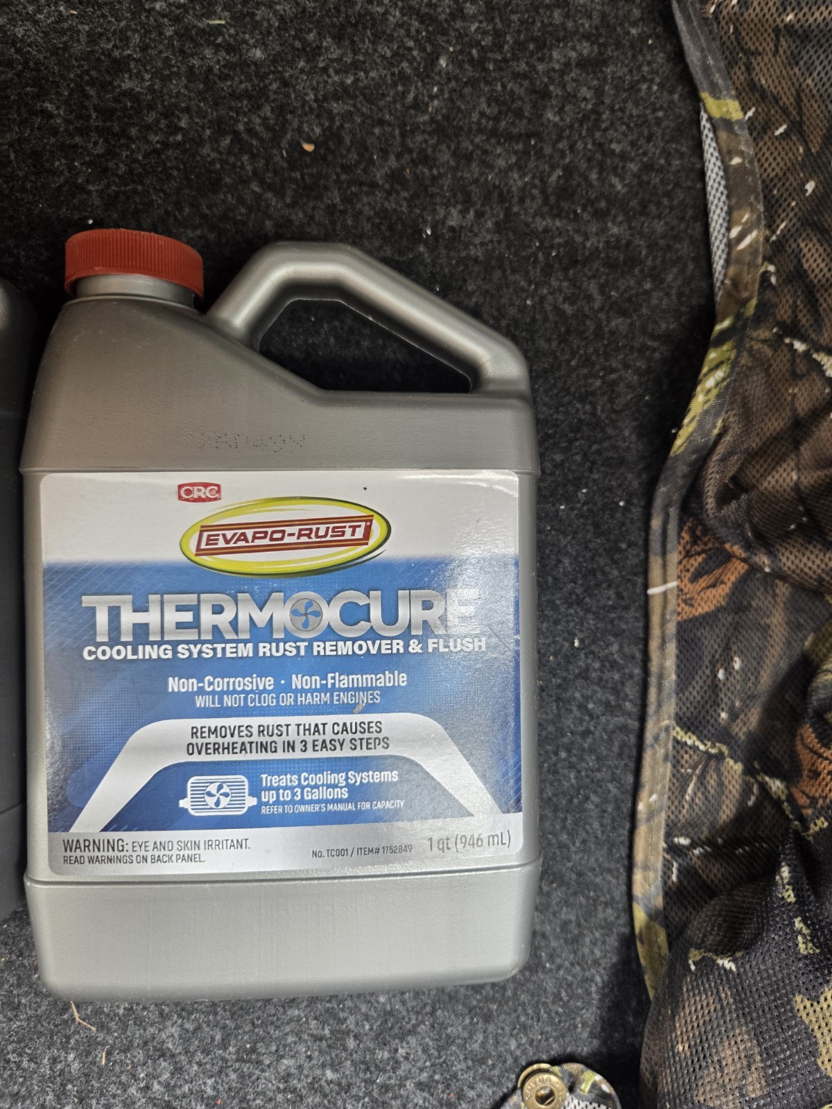 CRC Thermocure Coolant System Rust Remover, 32 Oz, 32 Fl Oz (Pack of 1), Gray