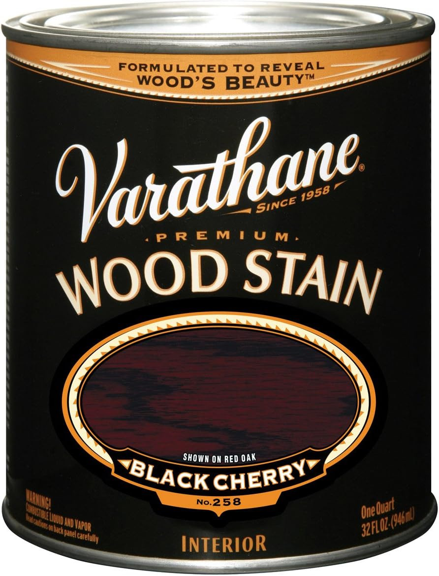Varathane 1/2 Pt Rust-Oleum 241413 Black Cherry Varathane Oil-Based Interior Woo