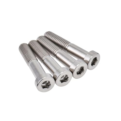 ZETA RACING Titanium Brake Caliper Bridge Bolt Set for Brembo 2-Piece Calipers