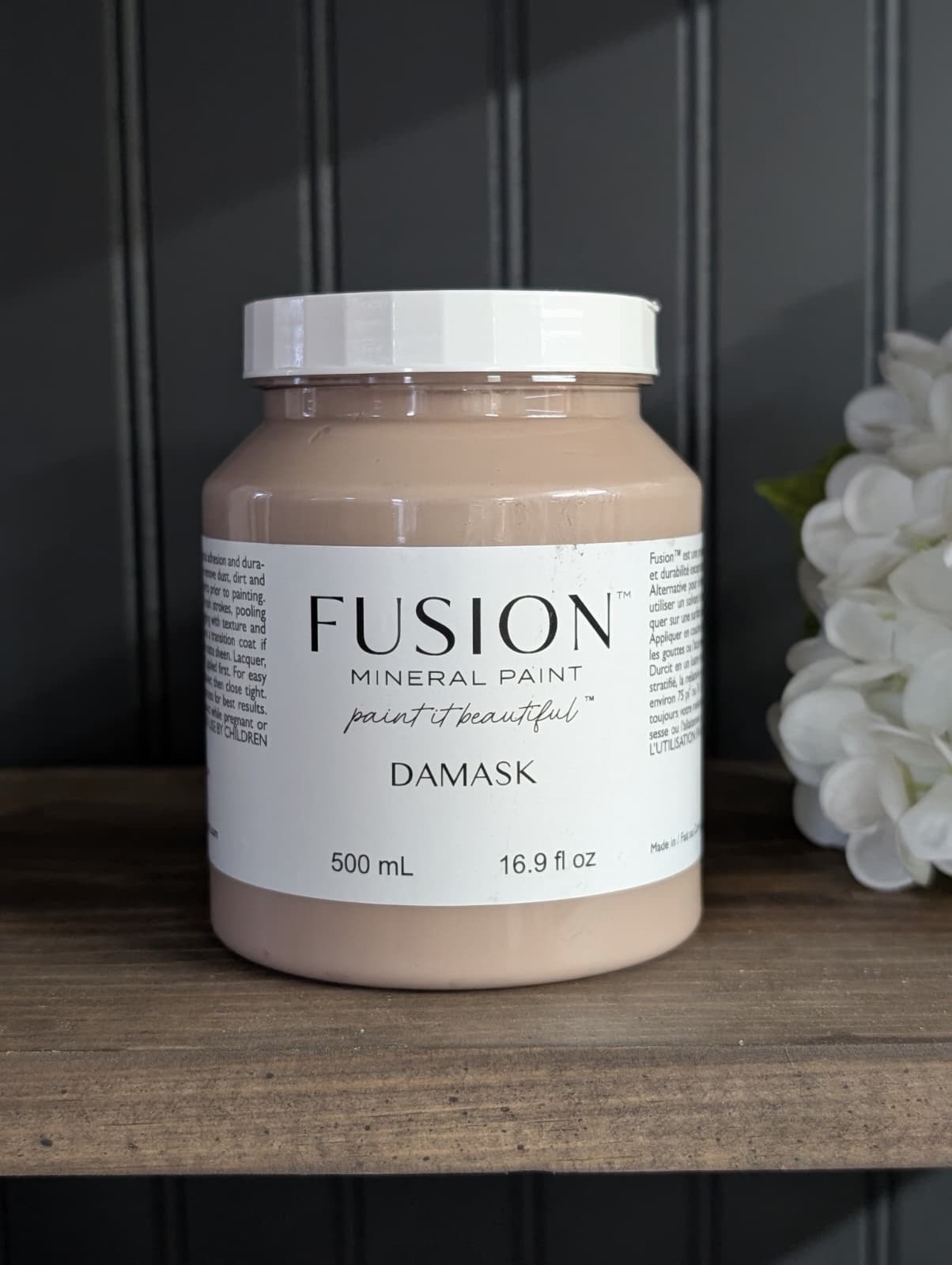 New Fusion Mineral Paint 500ml 16OZ Color Damask