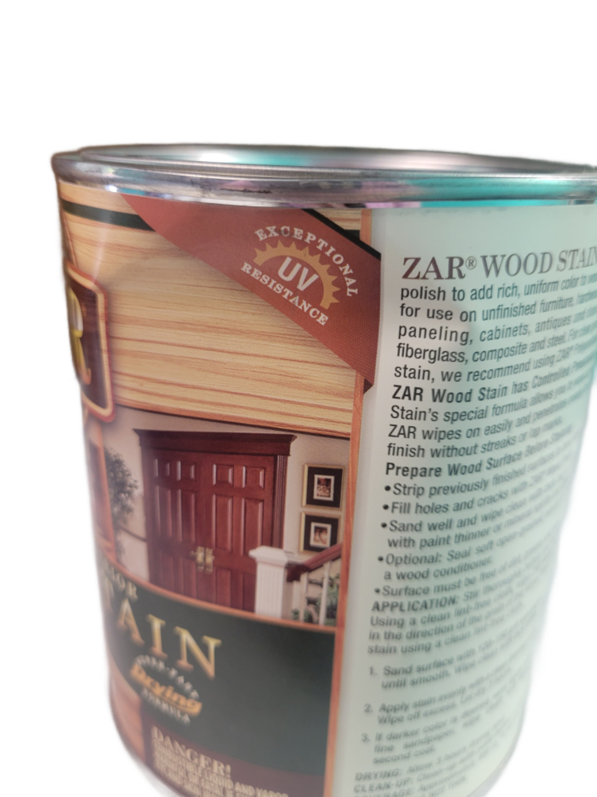 NOS 1-quart ZAR Interior wood Stain 114 PROVINCIAL oil based DISCONTINUED HTF