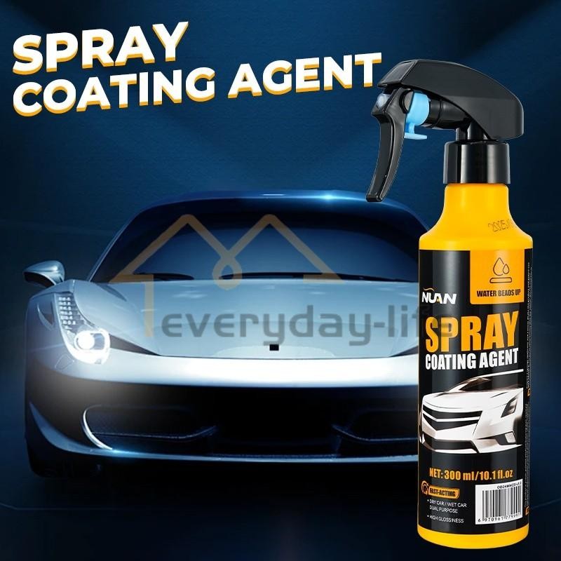 2 Pack NUAN Spray Coating Agent, 2026 Hydrophobic Ceramic Coating 300ML