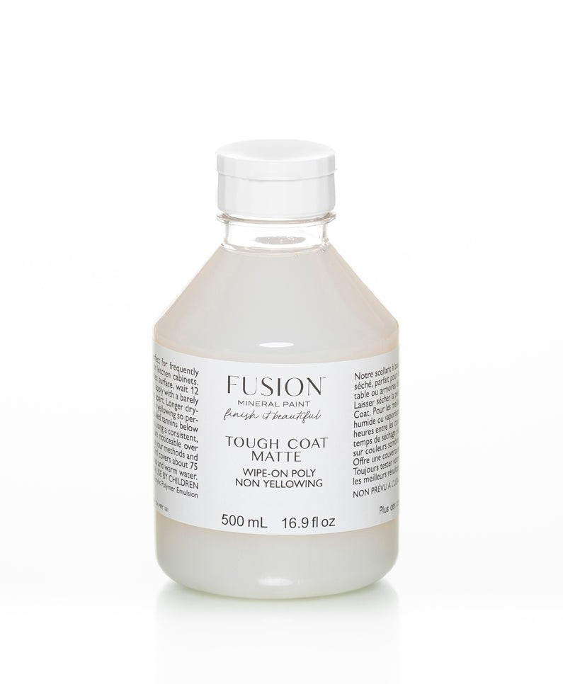 Fusion Mineral Paints – Finishing Products – Tough Coat Matte 500 ml 16.9 fl oz