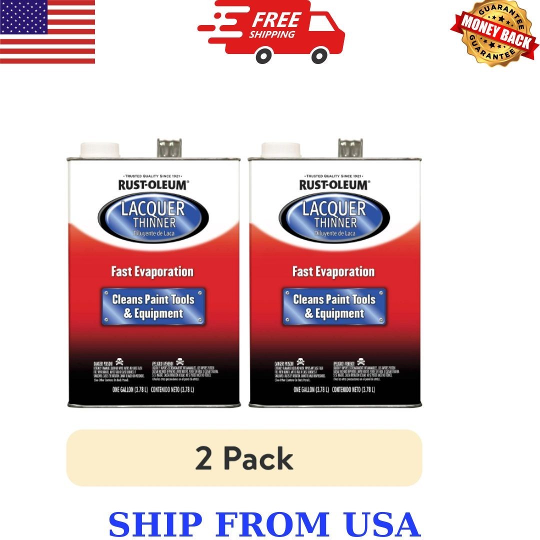 Rust-Oleum Automotive 1 gal. Low VOC Professional Lacquer Thinner (2-Pack) New