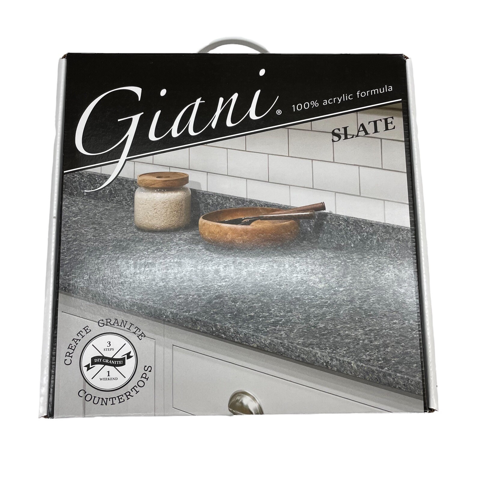 Giani Granite Countertop Paint Kit 2.0- 100% Acrylic (Slate) Assorted Colors