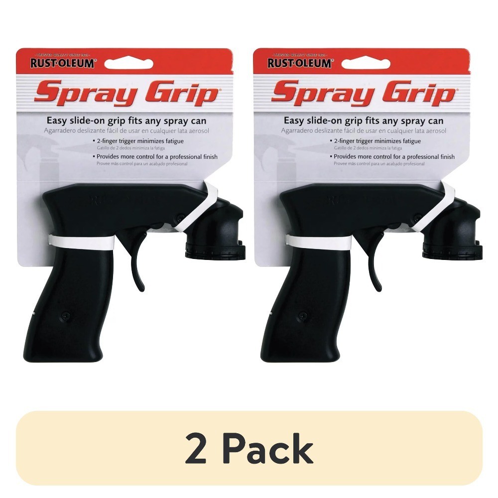 2 Pack Economy Spray Grip Paint Sprayer Gun with 1 Nozzle Tip