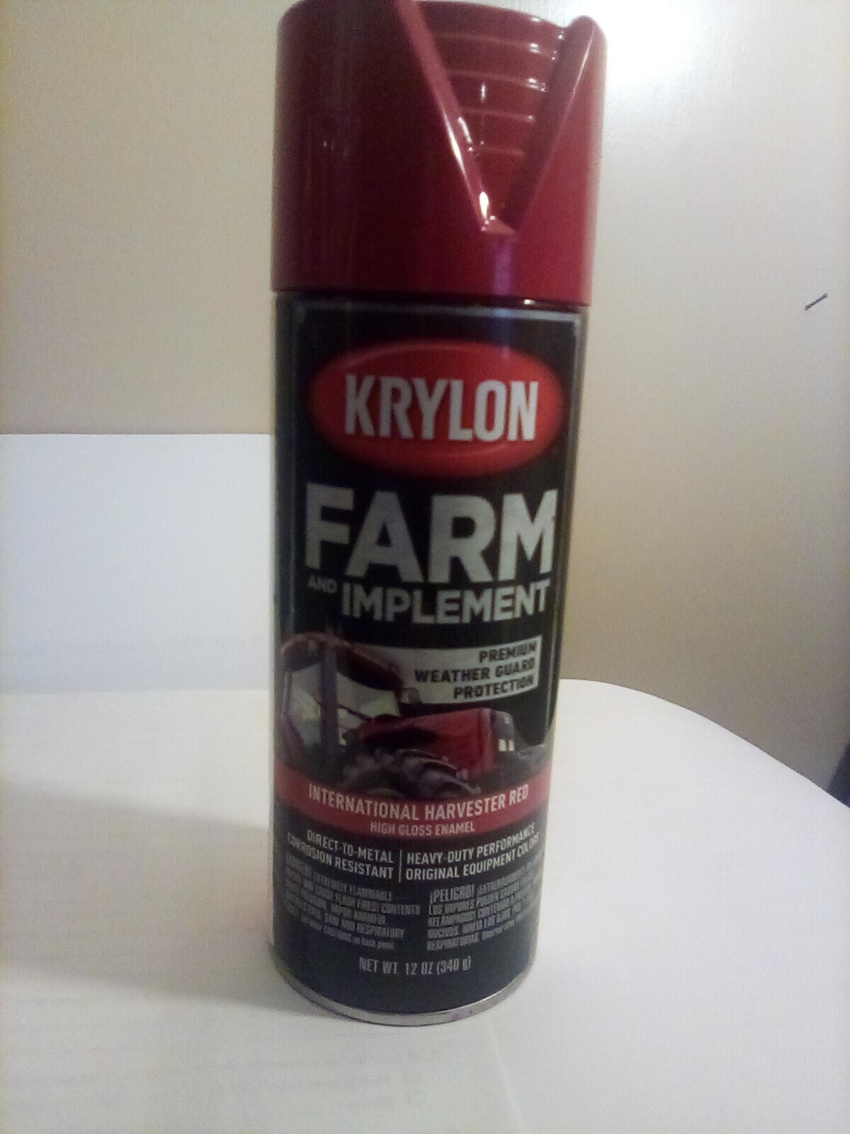 Krylon INTERNATIONAL HARVESTER RED Farm Implement Paint 12 Ounce FREE SHIPPING