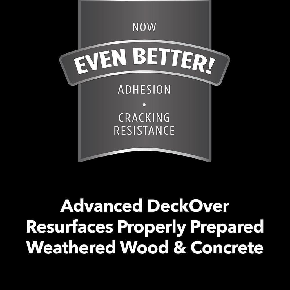 BEHR Advanced DeckOver 5 Gal #SC-330 Redwood Smooth Exterior Wood Deck Coating