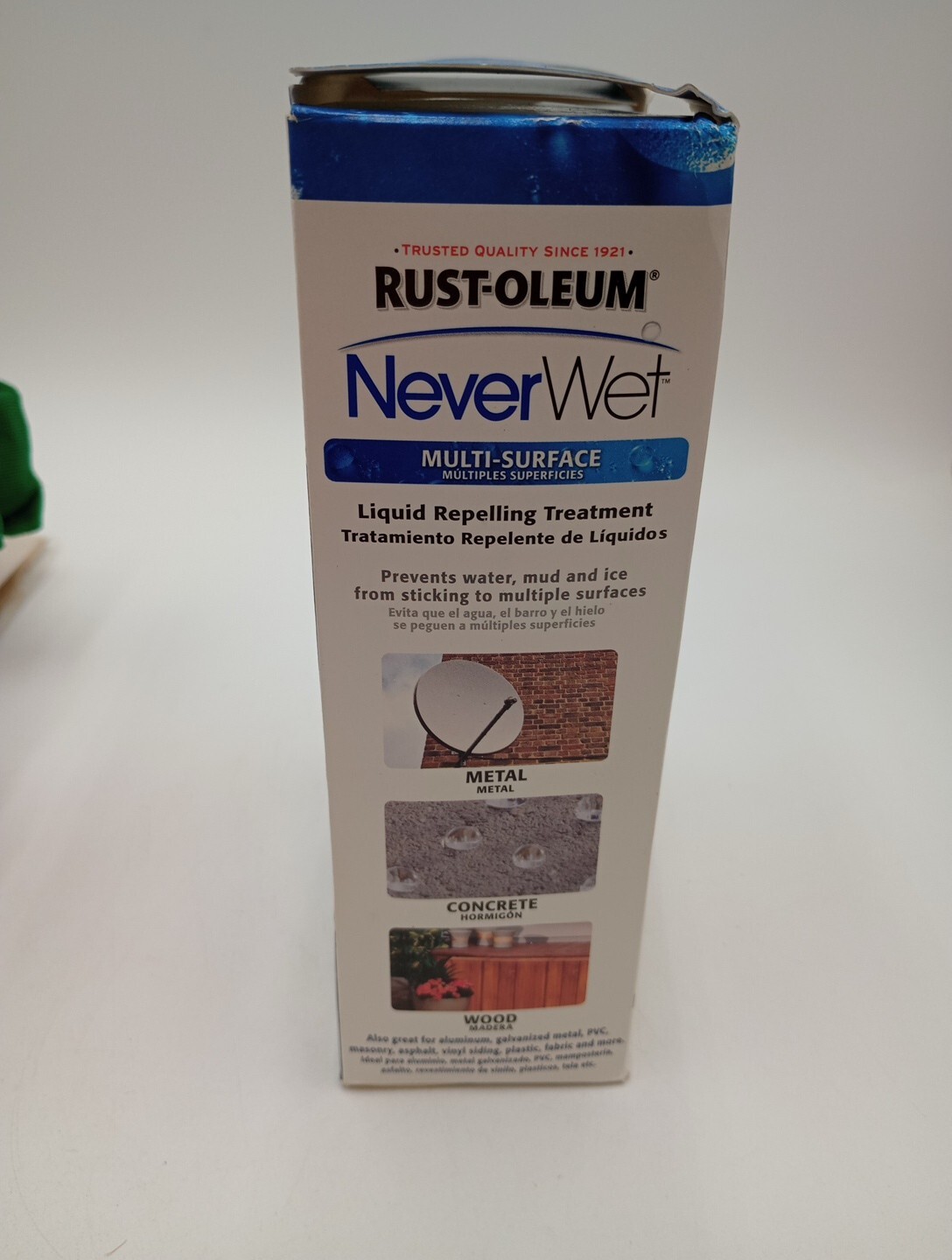 Rust Oleum NeverWet Multi Surface Liquid Repelling Treatment Frosted Clear NEW