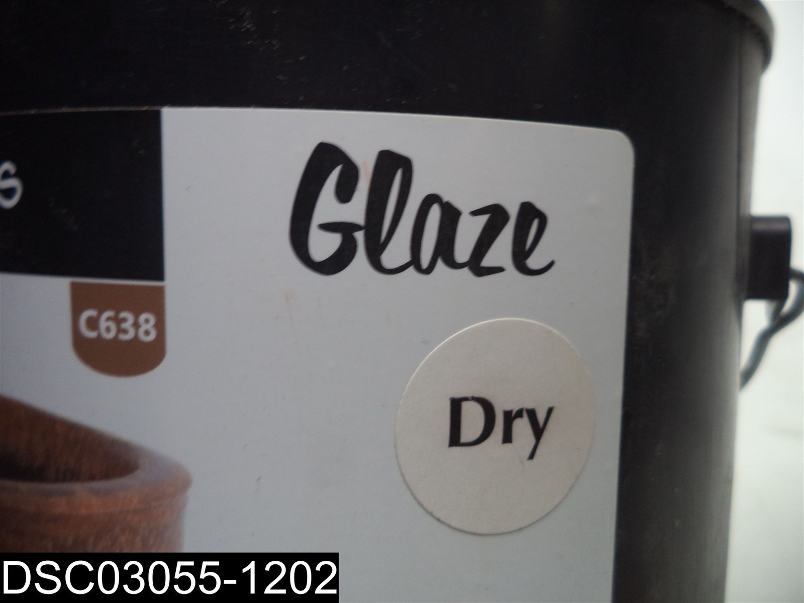 QTY=1 Gallon (6 Pounds) C638 The Ceramic Shop Pro Series Brown Ash Dry Glaze