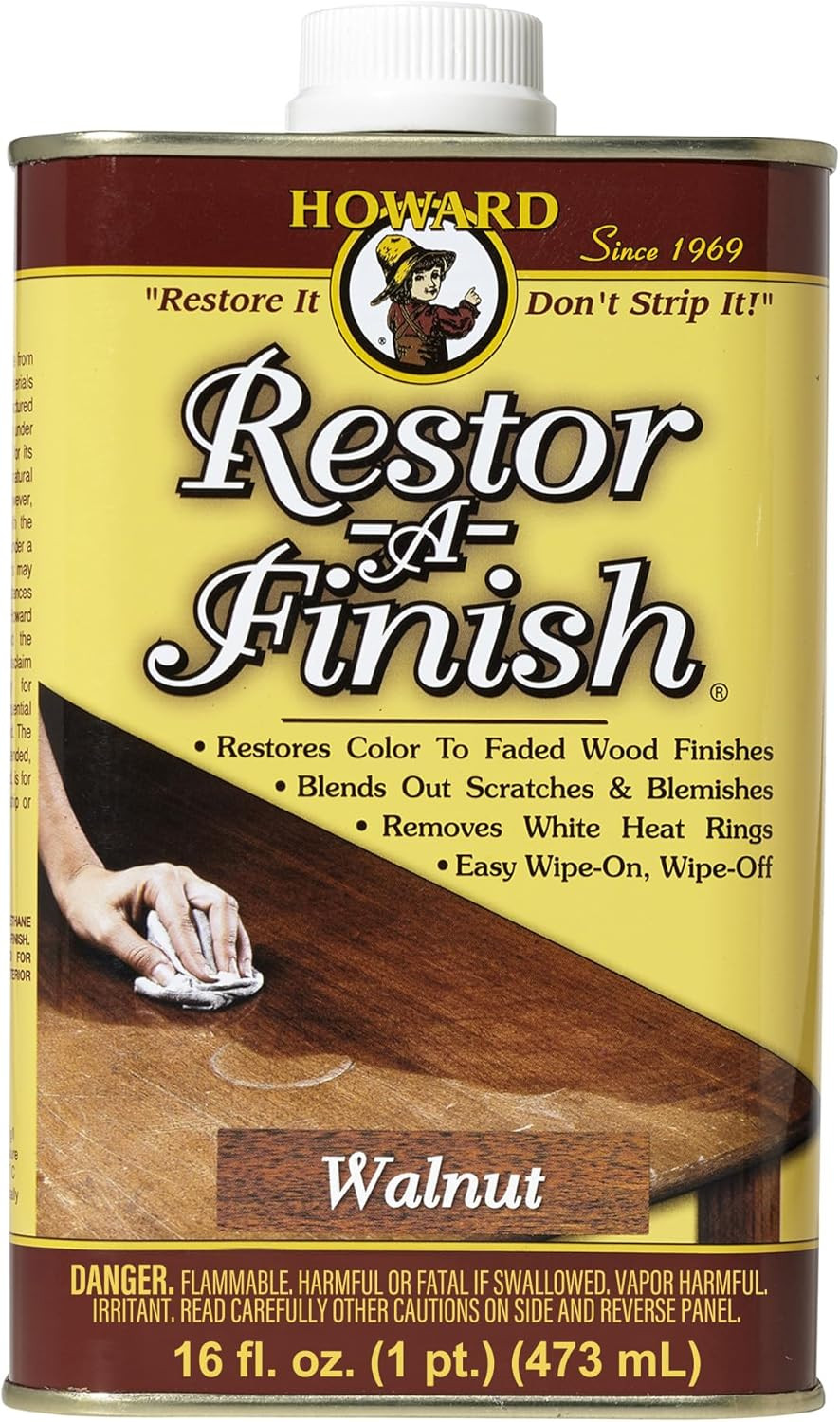 Products RF4016 RF3016 Restor-A-Finish, 16 Oz, Walnut, 16 Fl Oz