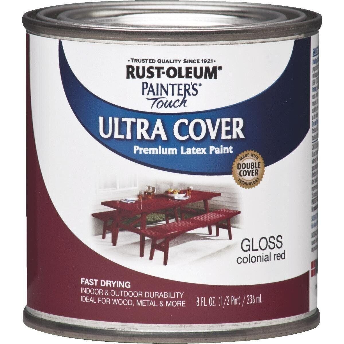 RustOleum Colonial Red Latex Paint