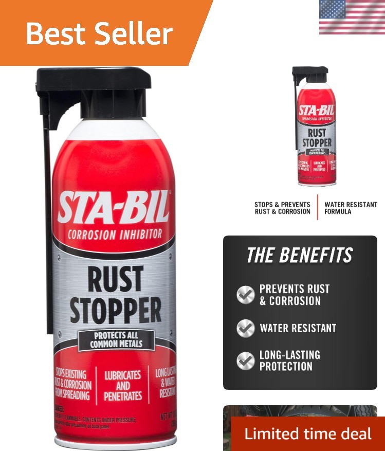 Anti-Rust Spray – 13 Oz Corrosion Inhibitor for Automotive & Marine Use