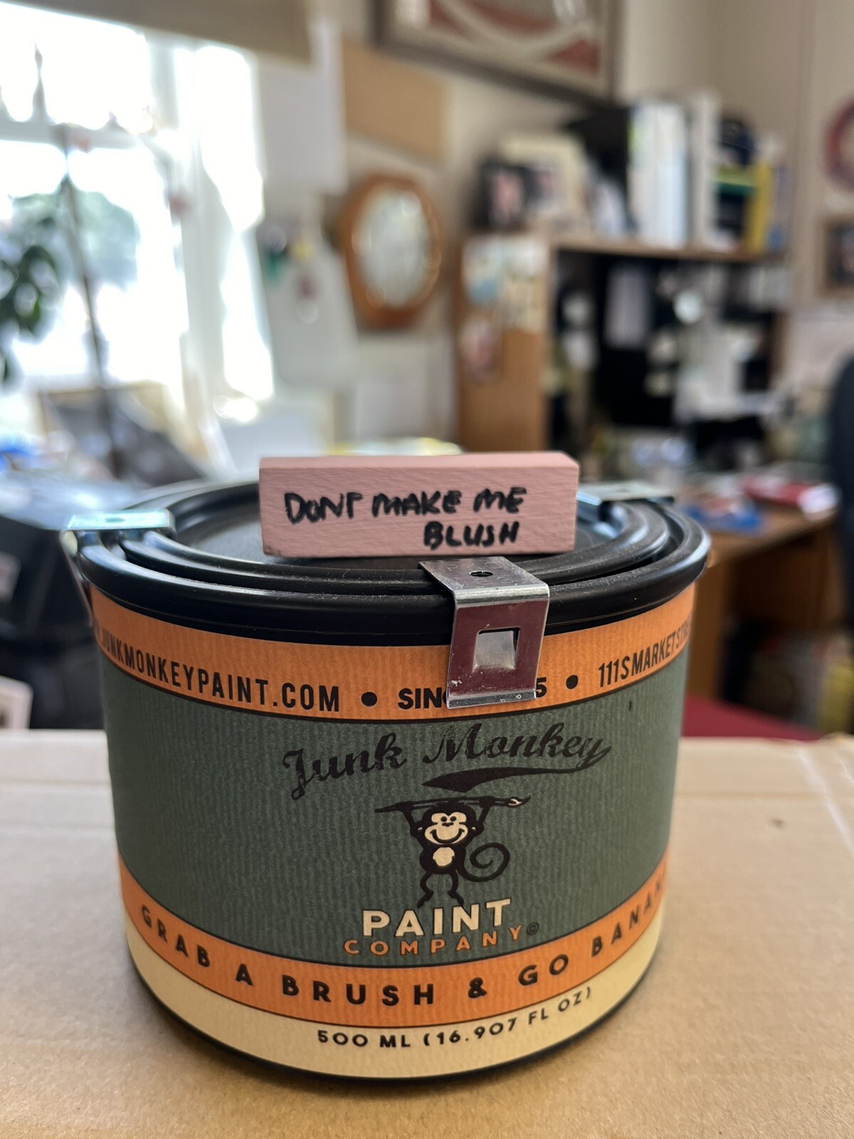 Junk Monkey Paint Company Clay and Mineral Paint- Don’t Make Me Blush ( Lt Pink)