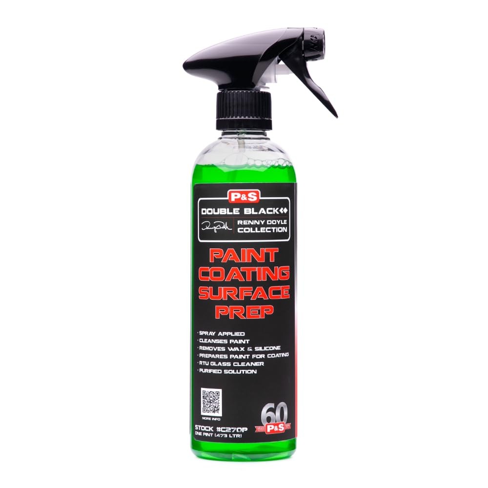 1 Pint Black Surface Prep for Ceramic Coatings Automotive Paint Protection