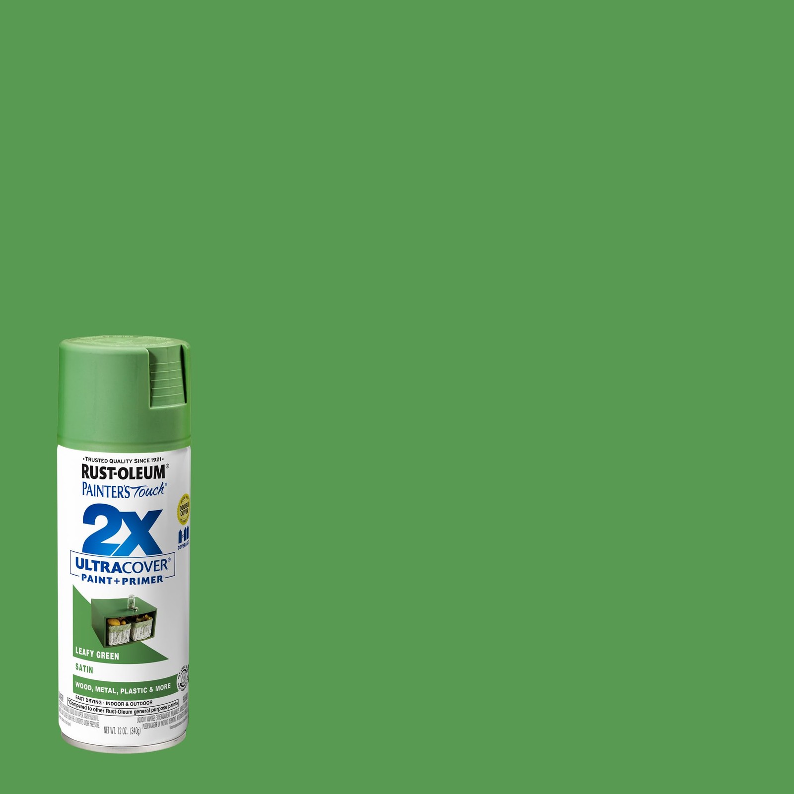 Rust-Oleum 249072-6PK Painter’s Touch 2X Ultra Cover Spray Paint, 12 oz, Sati…