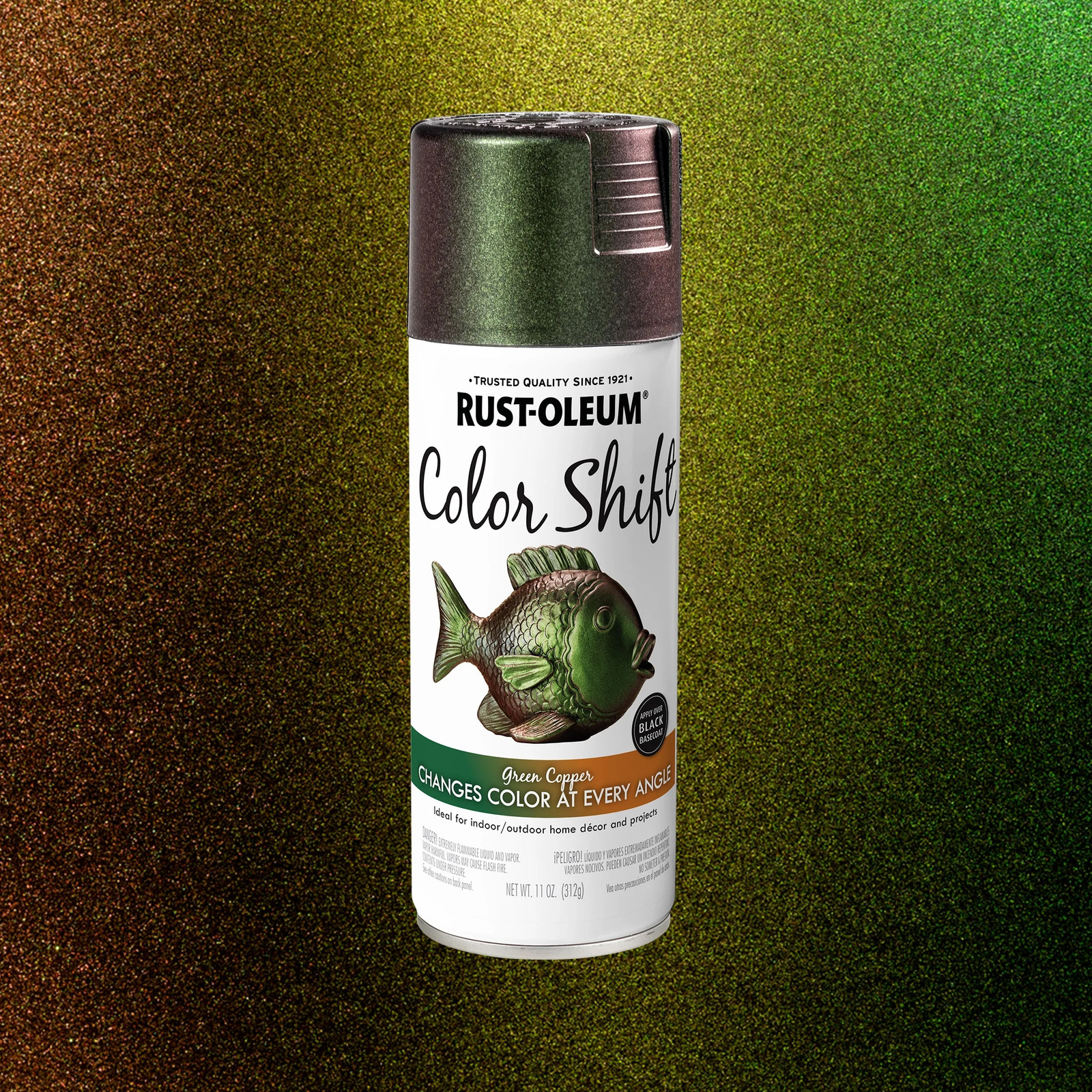Green Copper, Color Shift Spray Paint-372478, 11 Oz