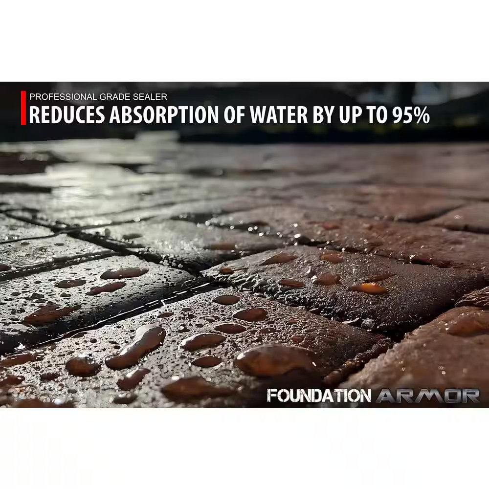 Armor WL550 Penetrating Matte Wet Look Water Repellent Concrete Sealer for Concr