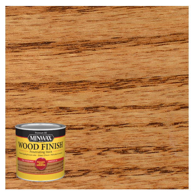 Minwax Wood Finish Penetrating Stain, Gunstock, Half-Pint