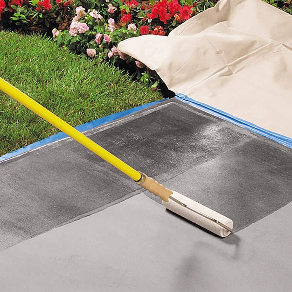 Gallon Clear Concrete Masonry Bonding Primer Garage Basement Epoxy Paint
