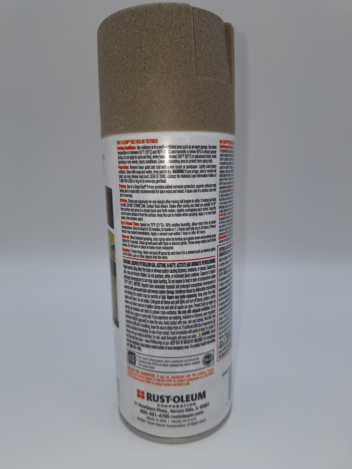 Rust-Oleum Multicolor Textured Spray Paint Desert Bisque 12 Oz Brand New