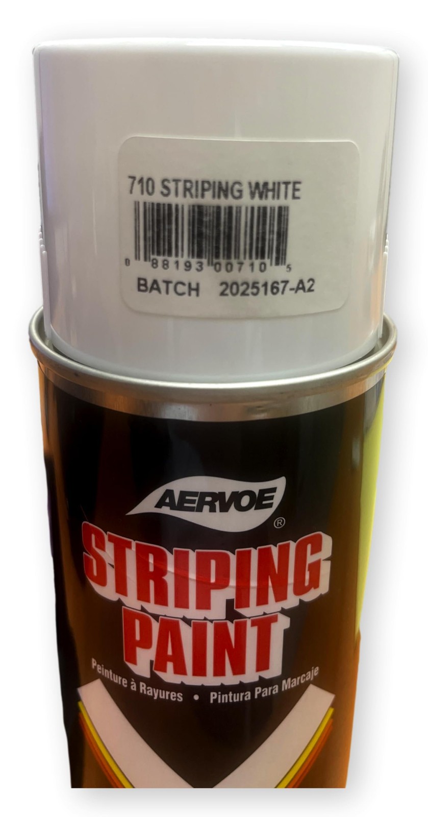 Aervoe 710 White Line Striper Spray Paint – Lot of 12