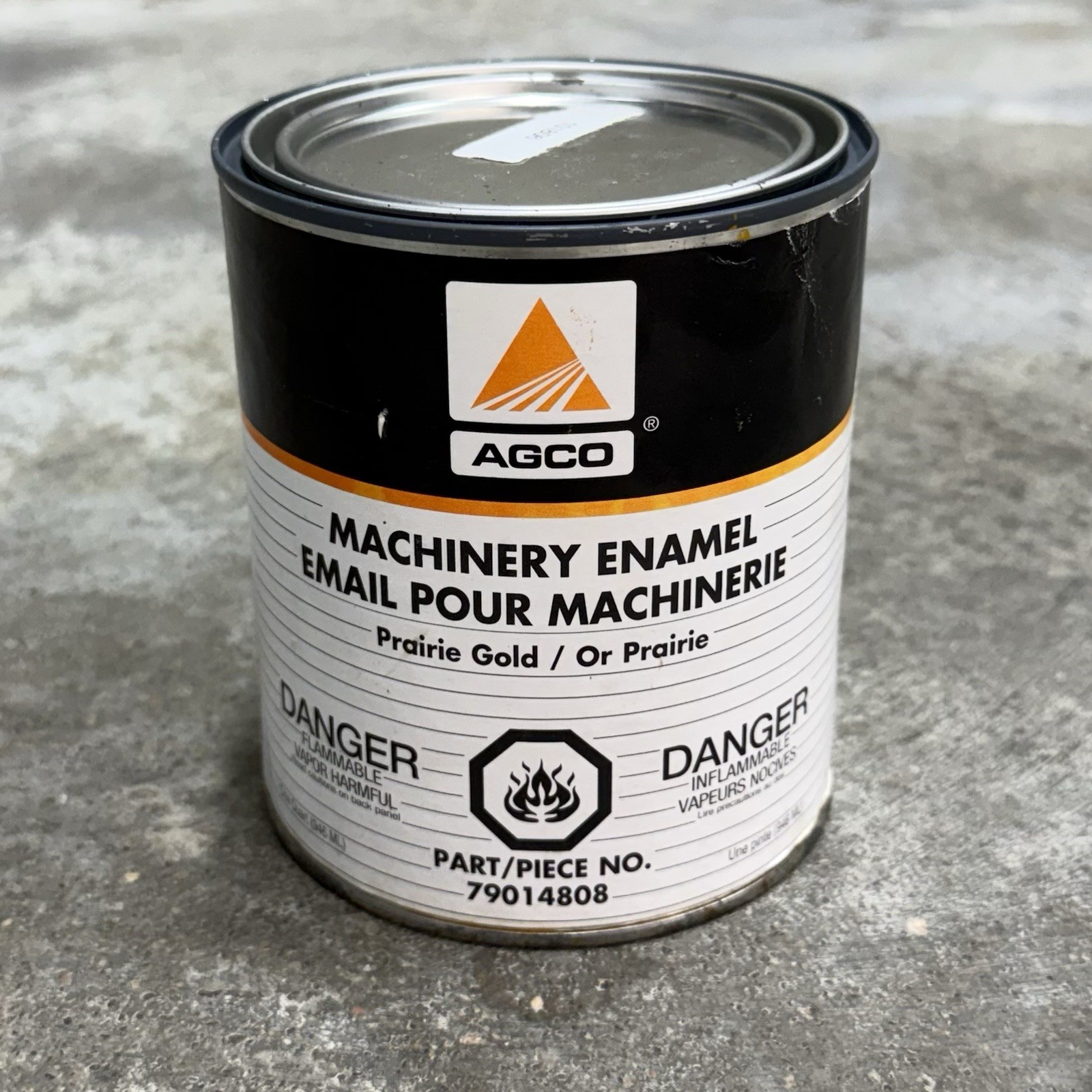 AGCO Prairie Gold Machinery Enamel Quart 79014808 Minneapolis Moline New Paint