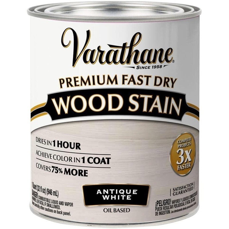 Fast Dry Oil Based Wood Stain Interior Furniture Cabinets Trim 275 Sq Ft New