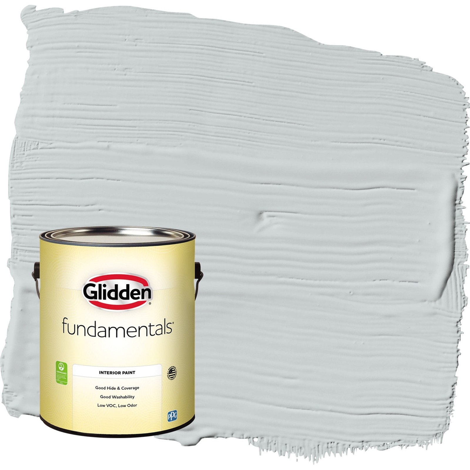Glidden Fundamentals Grab-N-Go Ghost Whisperer / Gray, Blue Eggshell , 1 Gallon