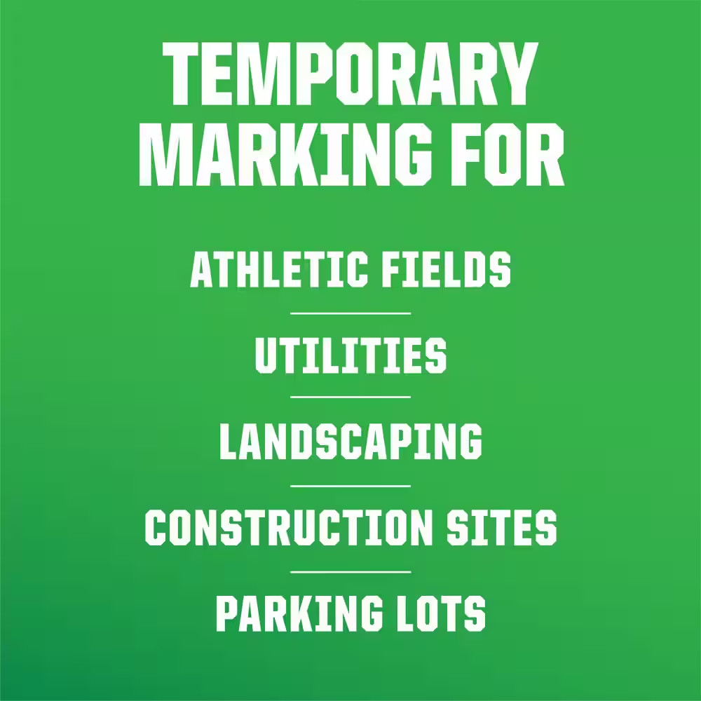 11 Oz. White Marking Spray Paint (6-Pack)