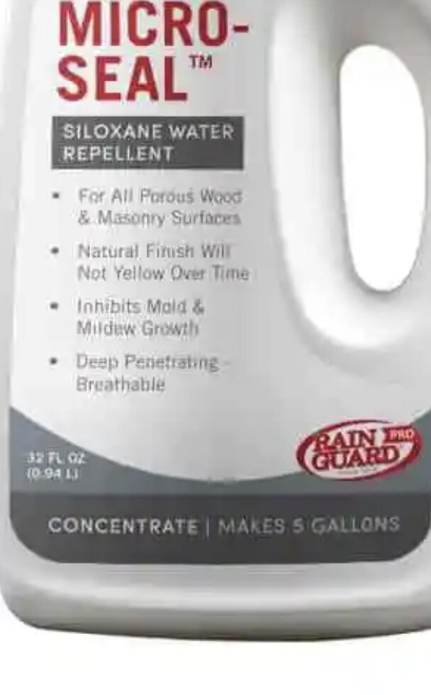 Micro-seal Silane Siloxane Water Repellent | Concrete Brick Block 💥New Sealed