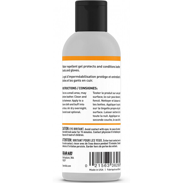 GEAR AID Revivex Leather Water Repellent for Shoes and Boots, 4 fl oz