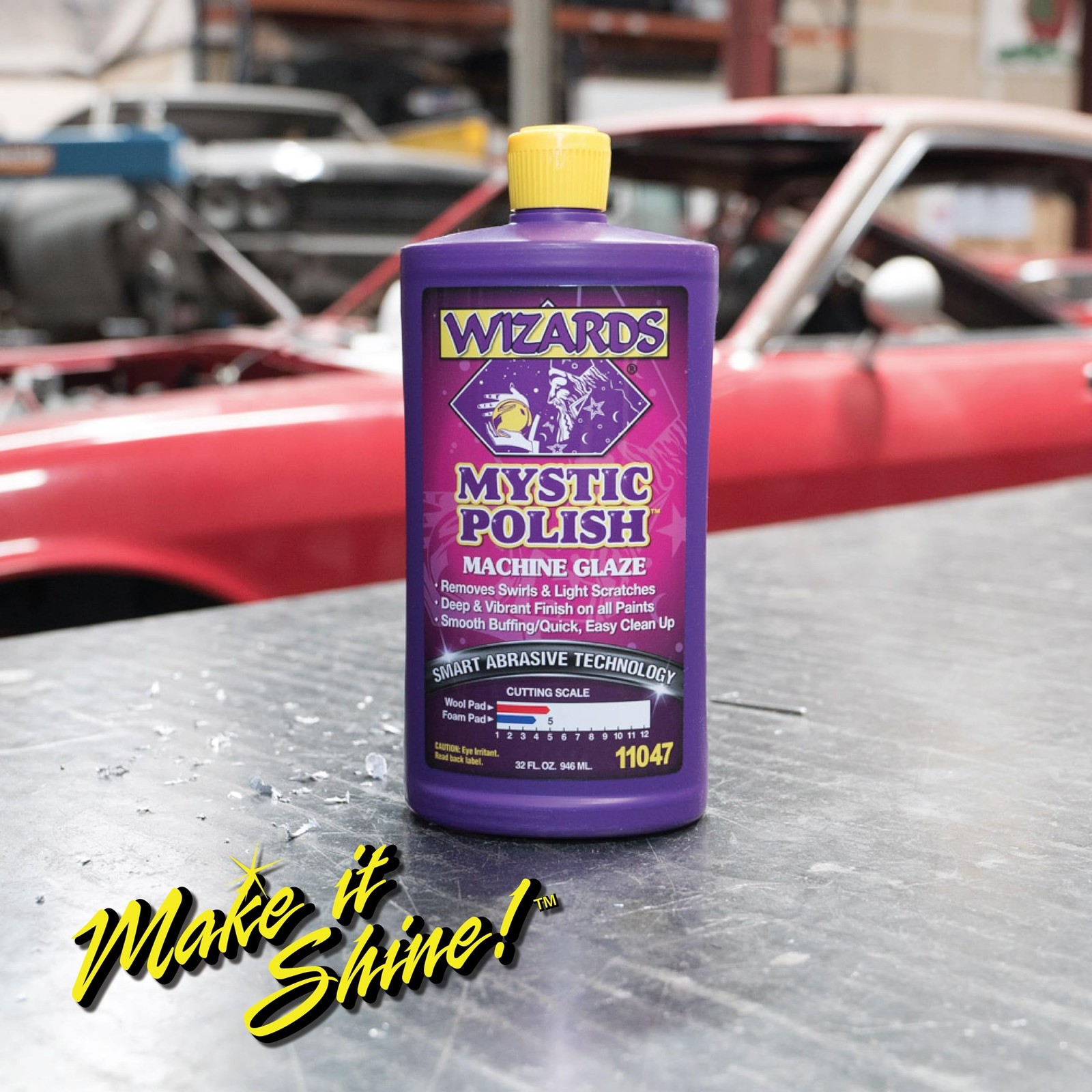 Wizards Mystic Polish Machine Glaze – Cutting Compound and Polish with Smart …