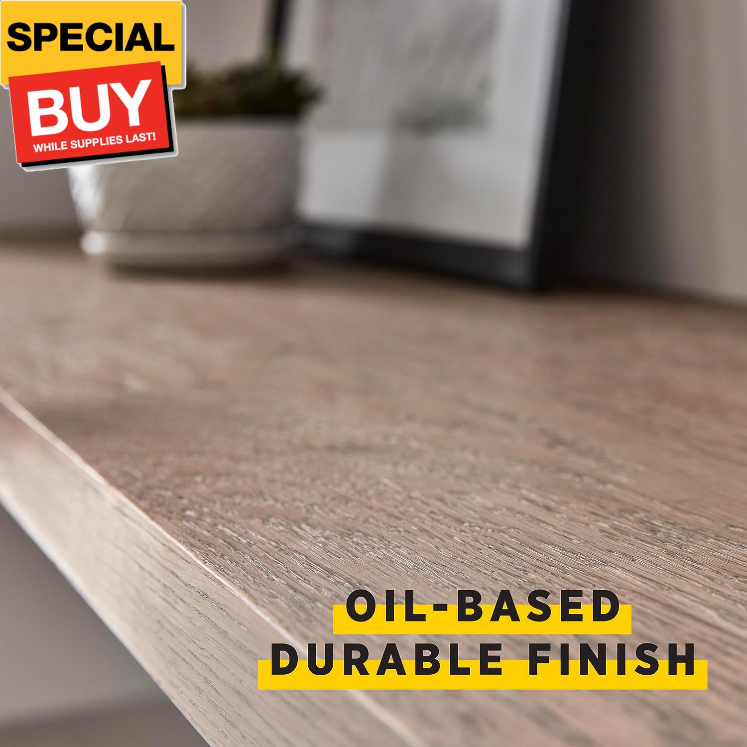 Fast Drying Polyurethane Spray, Protective Wood Finish, Clear/Warm Gloss, 11.5 o