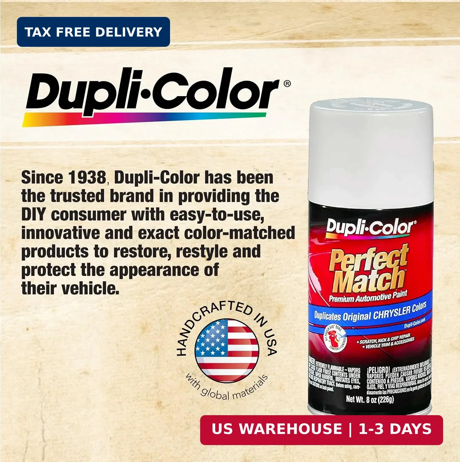 Dupli-Color ETB100000 Trim and Bumper Spray Paint – Clear -11 oz. Aerosol Can